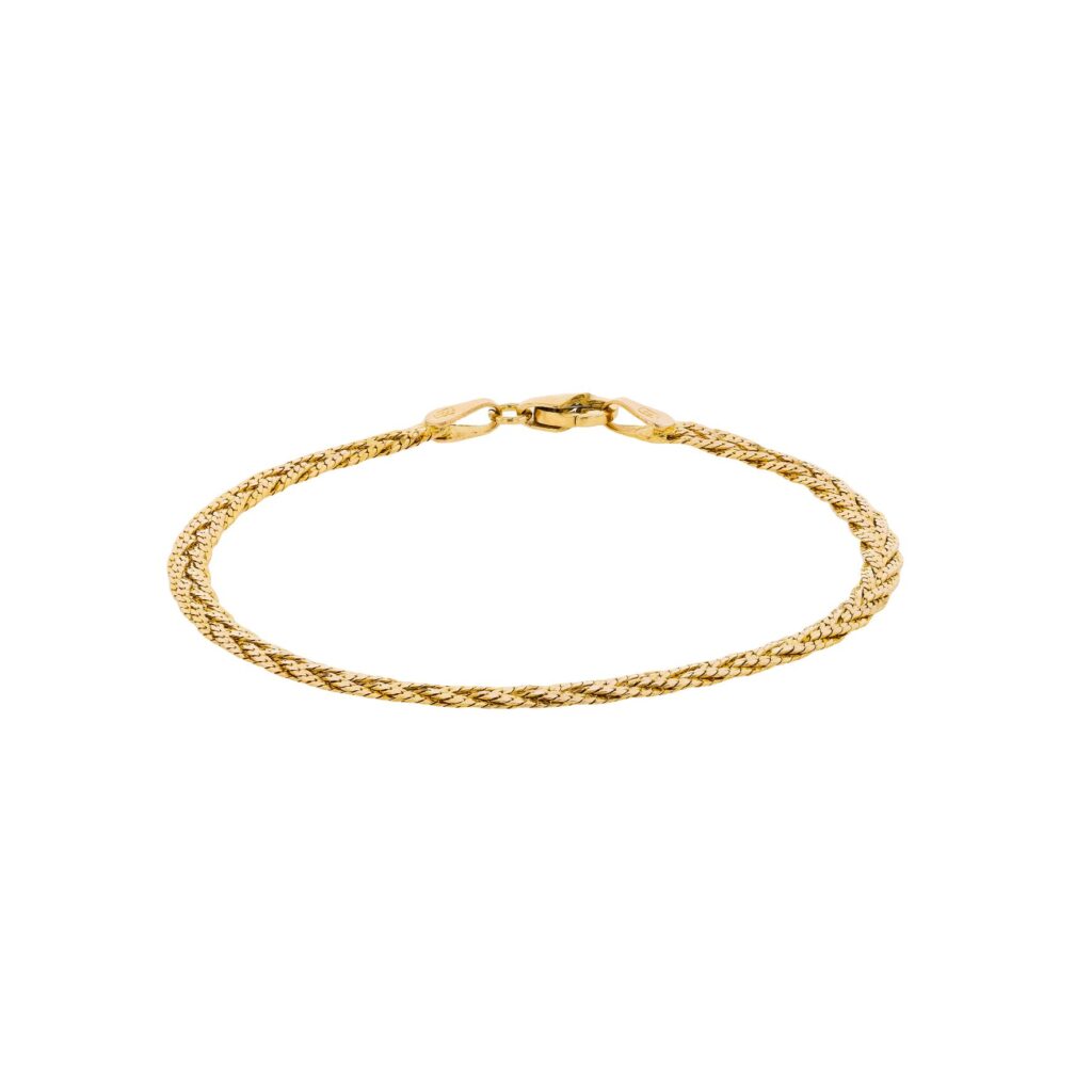 14K Rope Bracelet